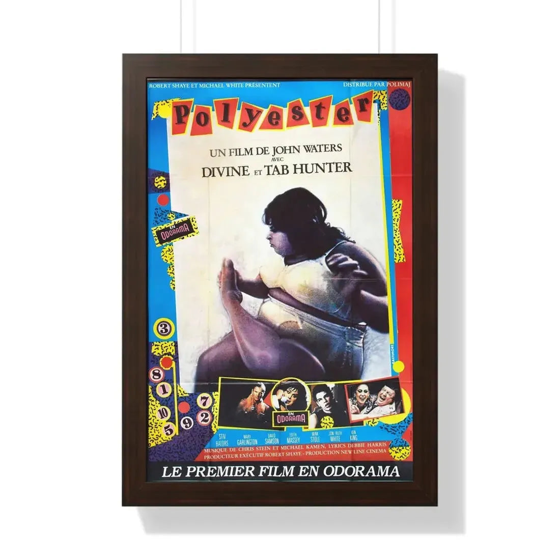 POLYESTER (FRENCH) 1981 - Framed Movie Poster - The Sticker Space