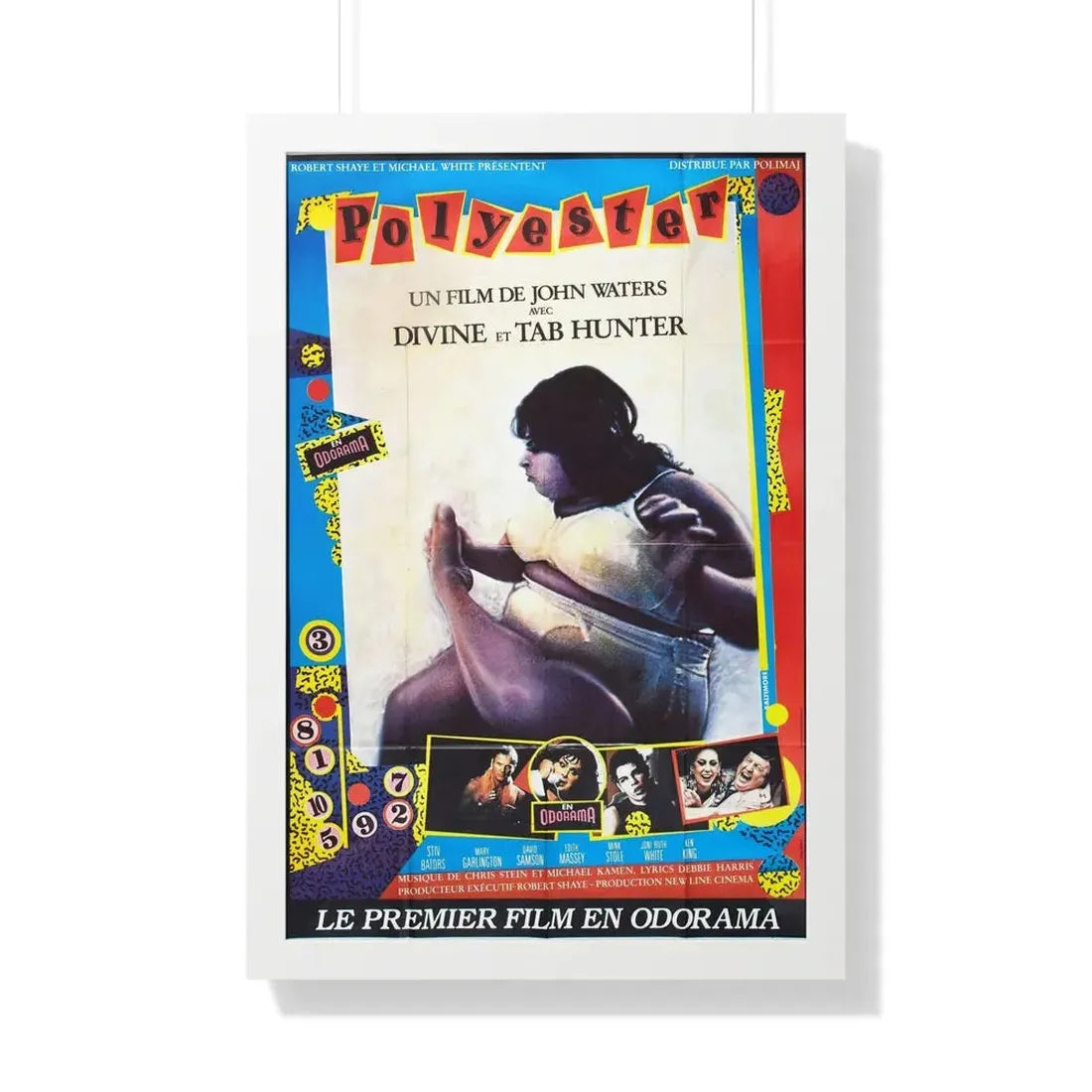 POLYESTER (FRENCH) 1981 - Framed Movie Poster - The Sticker Space