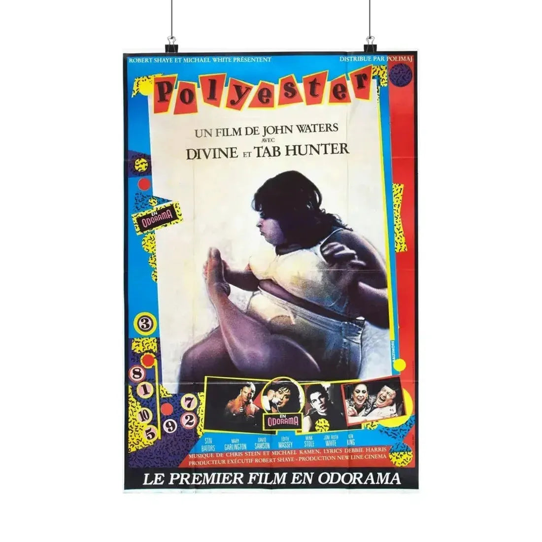 POLYESTER (FRENCH) 1981 - Paper Movie Poster 16″ x 24″ Matte - The Sticker Space