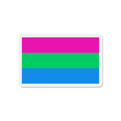 Polysexuality Pride Flag - Die-Cut Magnet-6 × 6"-The Sticker Space