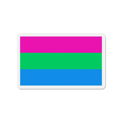 Polysexuality Pride Flag - Refrigerator Magnet 3 Inch - The Sticker Space