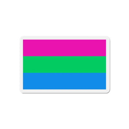 Polysexuality Pride Flag - Refrigerator Magnet - The Sticker Space