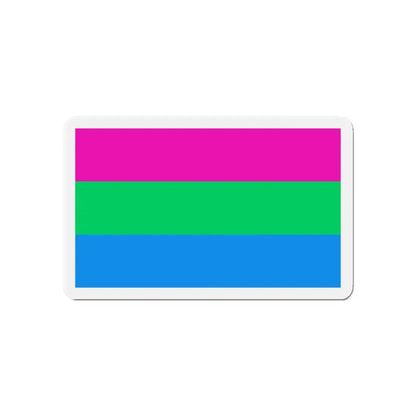 Polysexuality Pride Flag - Refrigerator Magnet - The Sticker Space