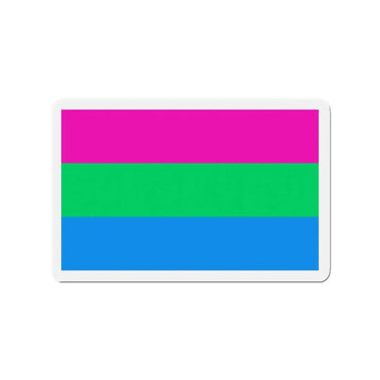 Polysexuality Pride Flag - Refrigerator Magnet - The Sticker Space