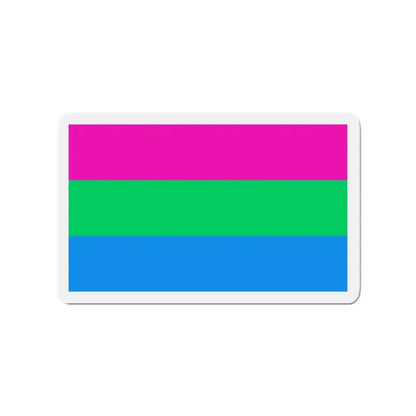 Polysexuality Pride Flag - Refrigerator Magnet - The Sticker Space