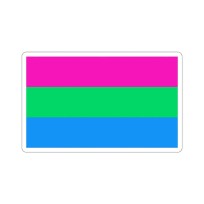 Polysexuality Pride Flag STICKER Vinyl Die-Cut Decal-2 Inch-The Sticker Space