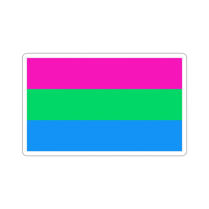 Polysexuality Pride Flag STICKER Vinyl Die-Cut Decal-3 Inch-The Sticker Space