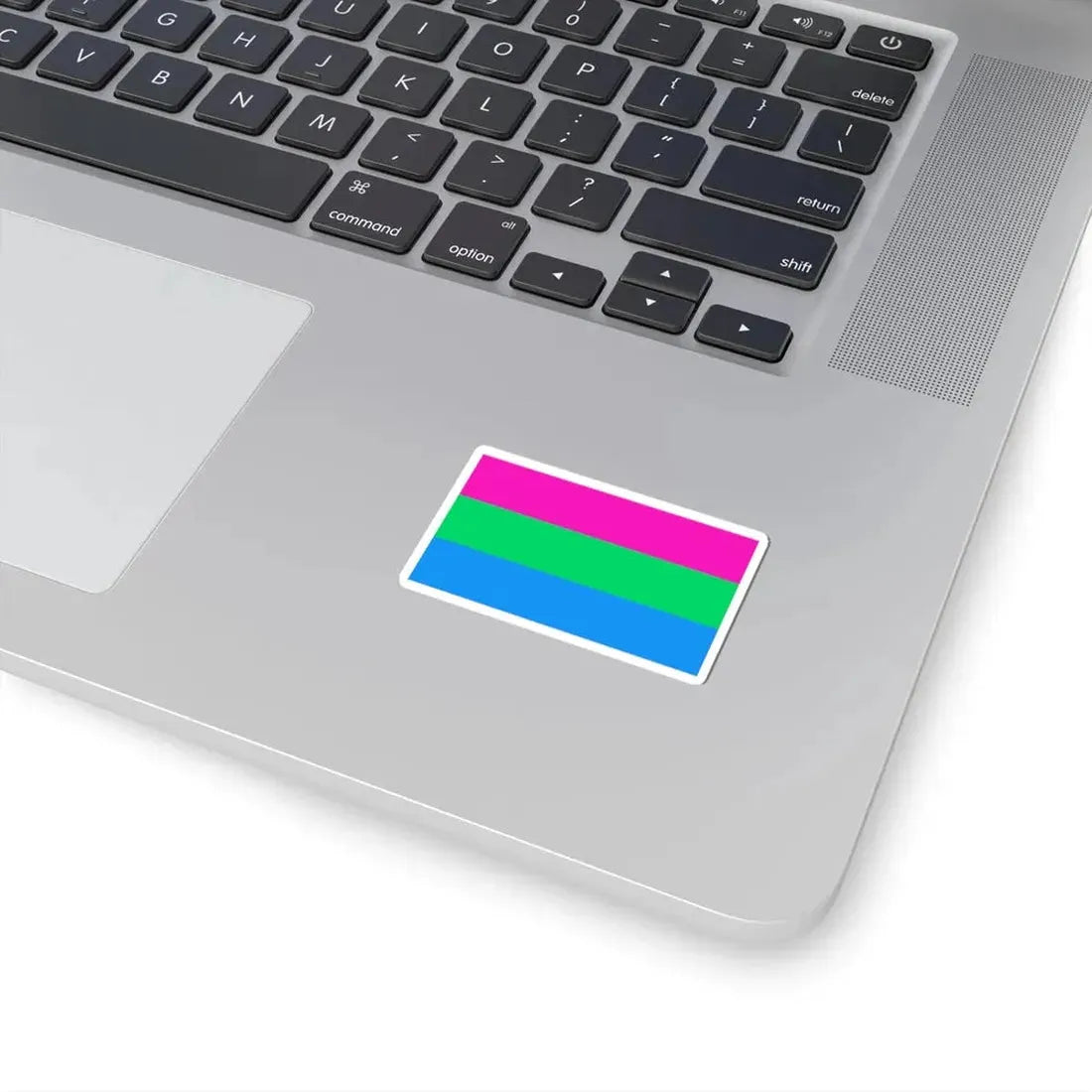 Polysexuality Pride Flag - STICKER Vinyl Kiss-Cut Decal - The Sticker Space