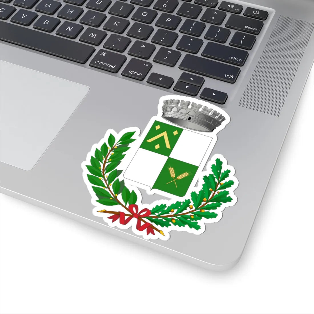 Ponso-Stemma (Italy) (Coat of Arms) STICKER Vinyl Kiss-Cut Decal - The Sticker Space