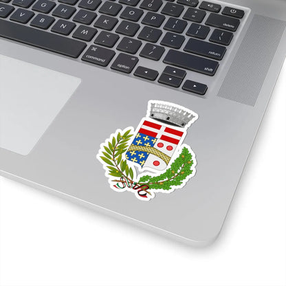 Pontboset-Stemma (Italy) (Coat of Arms) STICKER Vinyl Kiss-Cut Decal - The Sticker Space