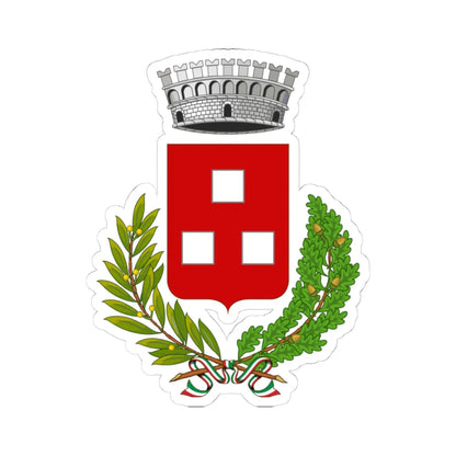 Pontenure-Stemma (Italy) (Coat of Arms) STICKER Vinyl Kiss-Cut Decal - The Sticker Space