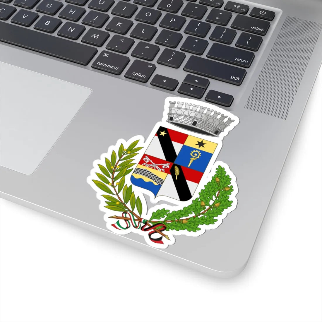 Pontey-Stemma (Italy) (Coat of Arms) STICKER Vinyl Kiss-Cut Decal - The Sticker Space