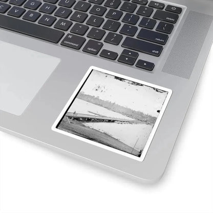 Pontoon Bridge Across the James River-2 (U.S. Civil War) STICKER Vinyl Kiss-Cut Decal - The Sticker Space