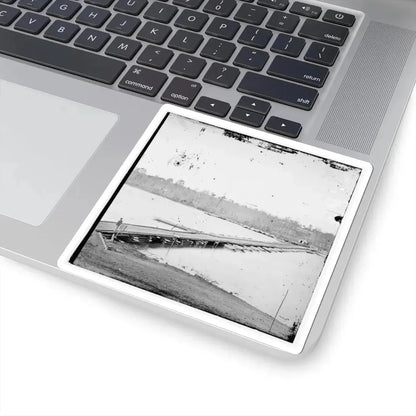 Pontoon Bridge Across the James River-2 (U.S. Civil War) STICKER Vinyl Kiss-Cut Decal - The Sticker Space