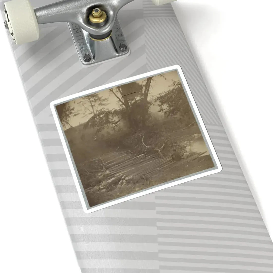 Pontoon Bridge (U.S. Civil War) STICKER Vinyl Kiss-Cut Decal - The Sticker Space