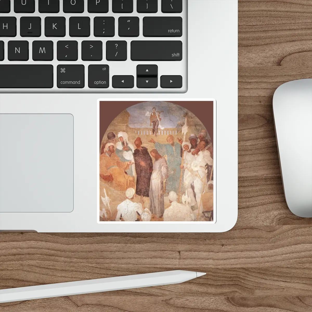 SKU:14156804605058878249 Sticker types:White Shape:Die-Cut Sizes:4" × 4"