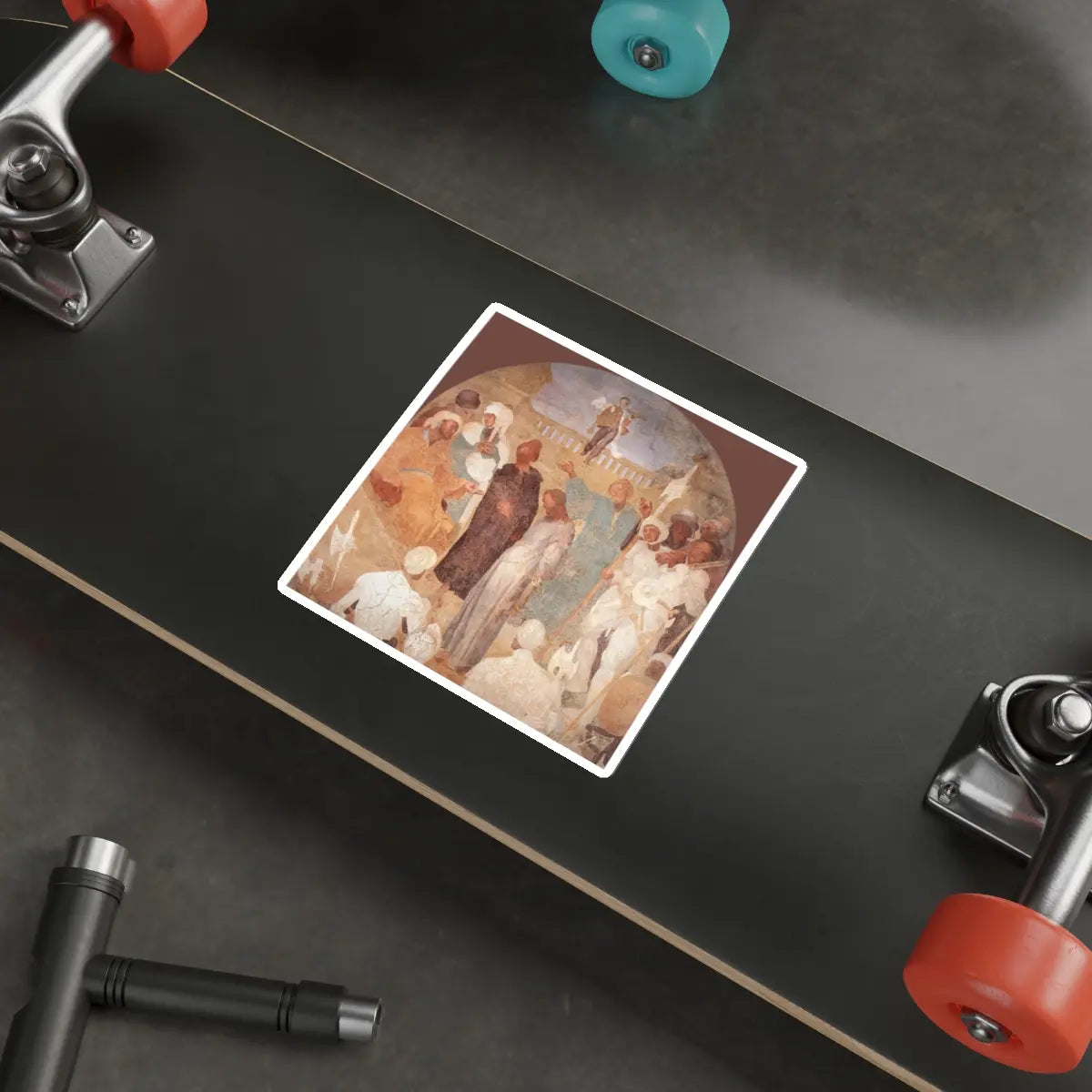 SKU:21448521368731506651 Sticker types:White Shape:Die-Cut Sizes:5" × 5"