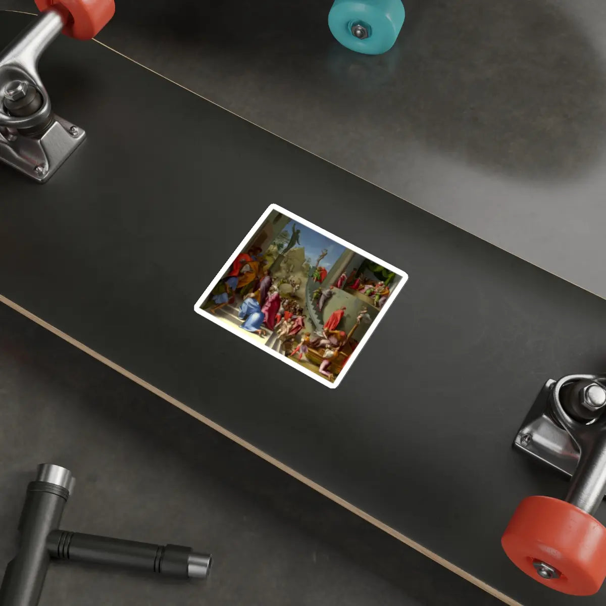 SKU:22687420770753094505 Sticker types:White Shape:Die-Cut Sizes:4" × 4"