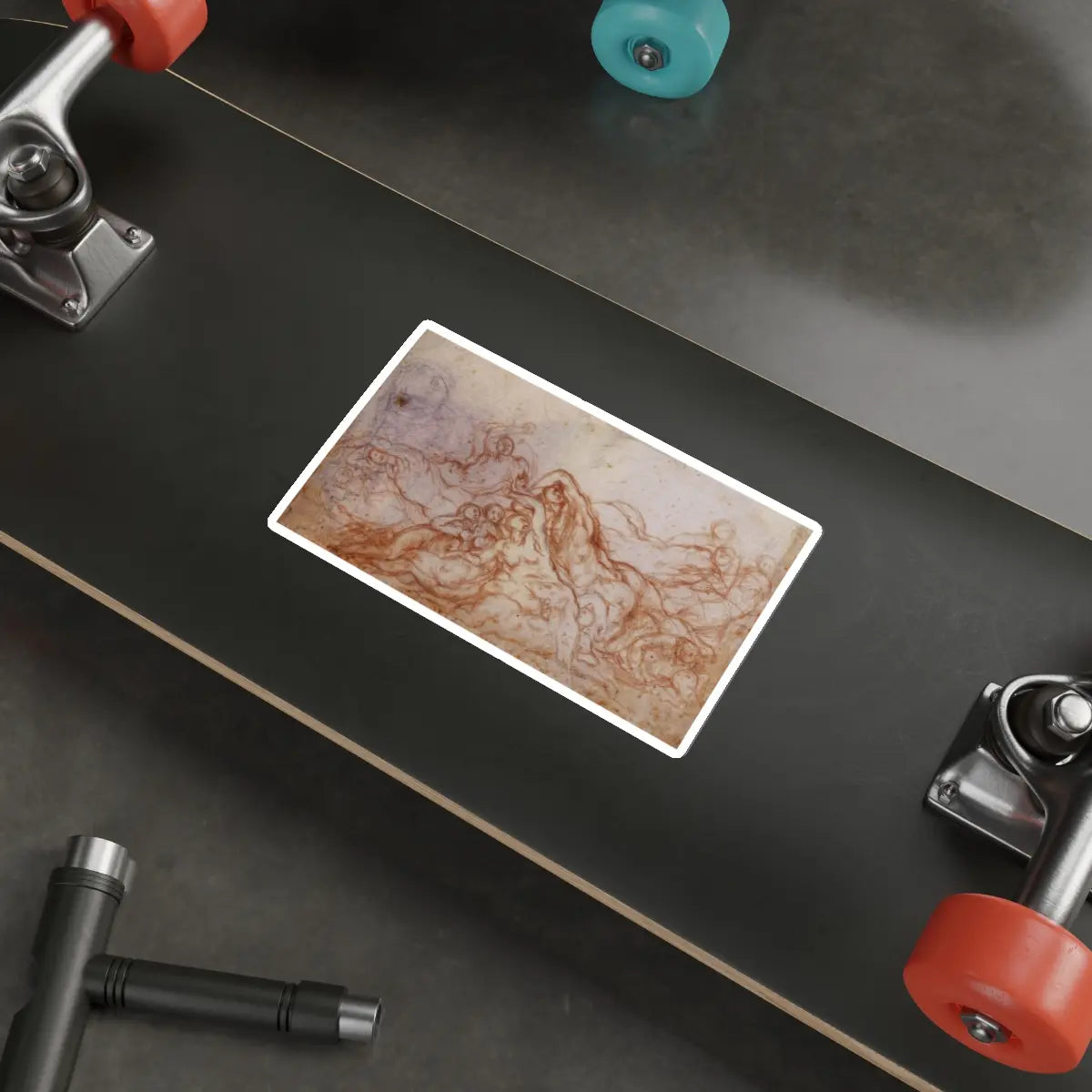 SKU:31186065616739272622 Sticker types:White Shape:Die-Cut Sizes:6" × 6"