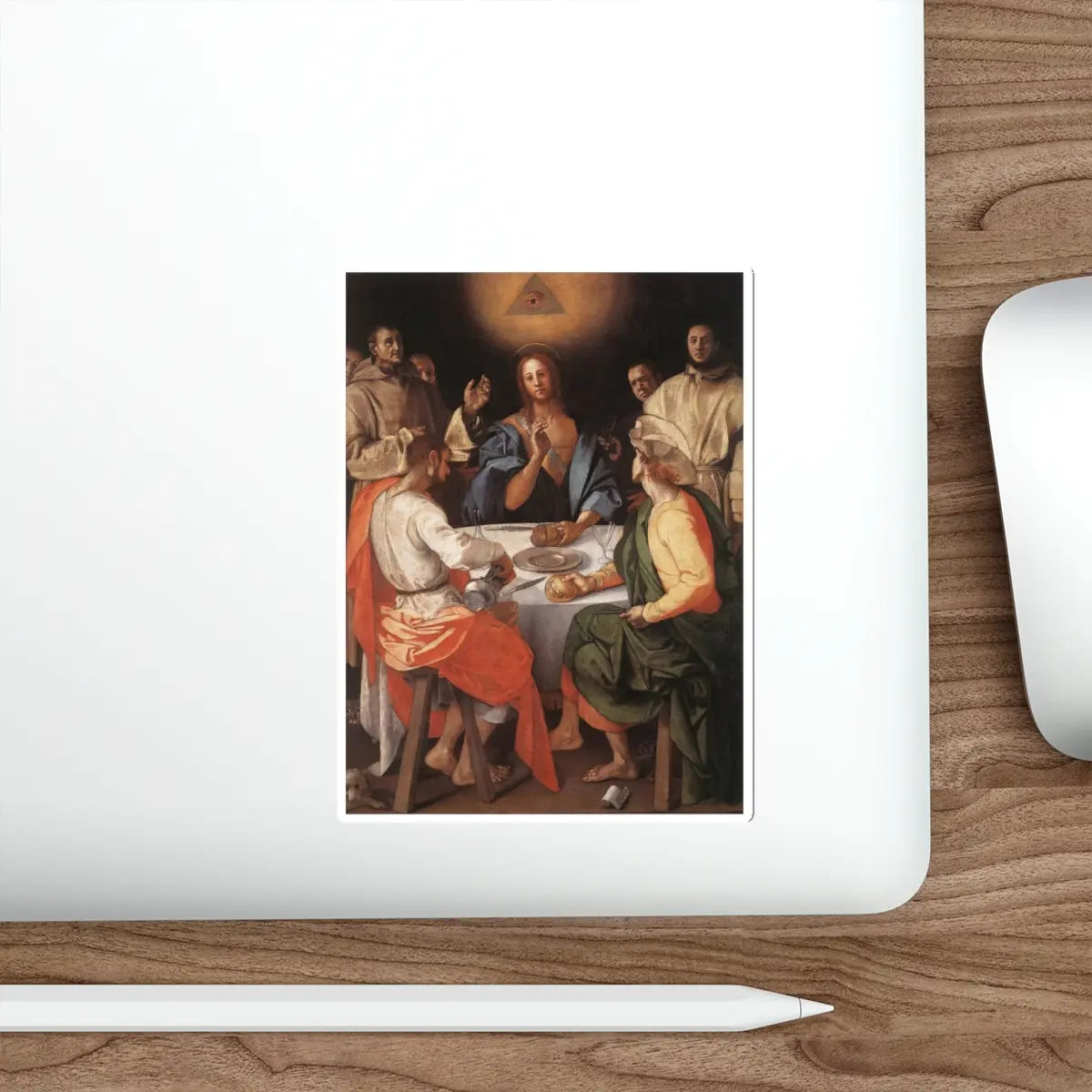 SKU:12868309981936445949 Sticker types:White Shape:Die-Cut Sizes:5" × 5"