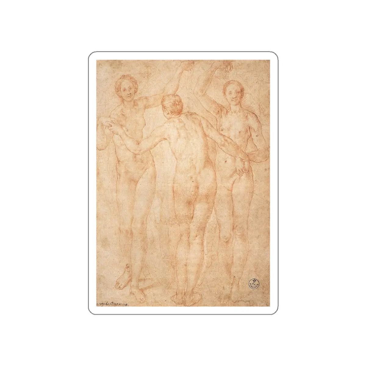 SKU:17762523761287170749 Sticker types:White Shape:Die-Cut Sizes:3" × 3"