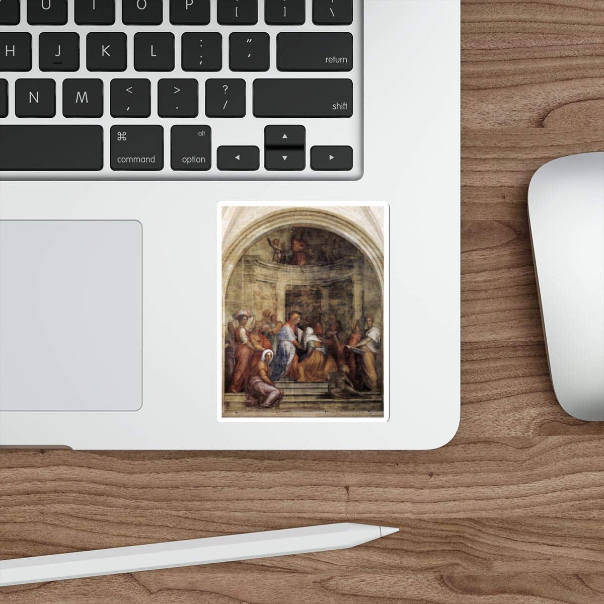 PONTORMO, Jacopo - Visitation 3 (Artwork) STICKER Vinyl Die-Cut Decal-The Sticker Space