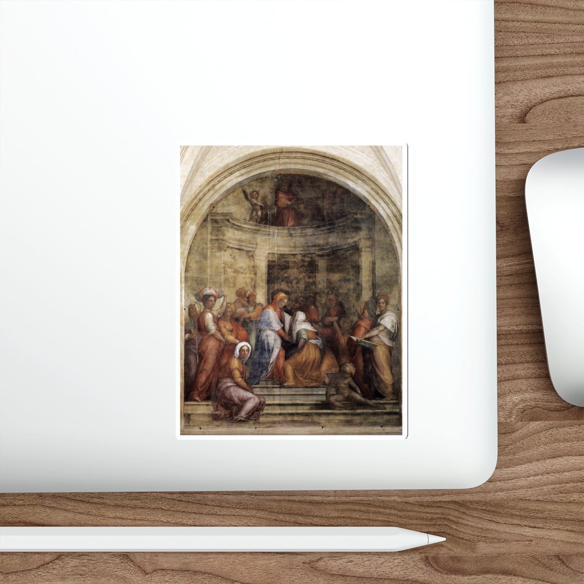 PONTORMO, Jacopo - Visitation 3 (Artwork) STICKER Vinyl Die-Cut Decal-The Sticker Space