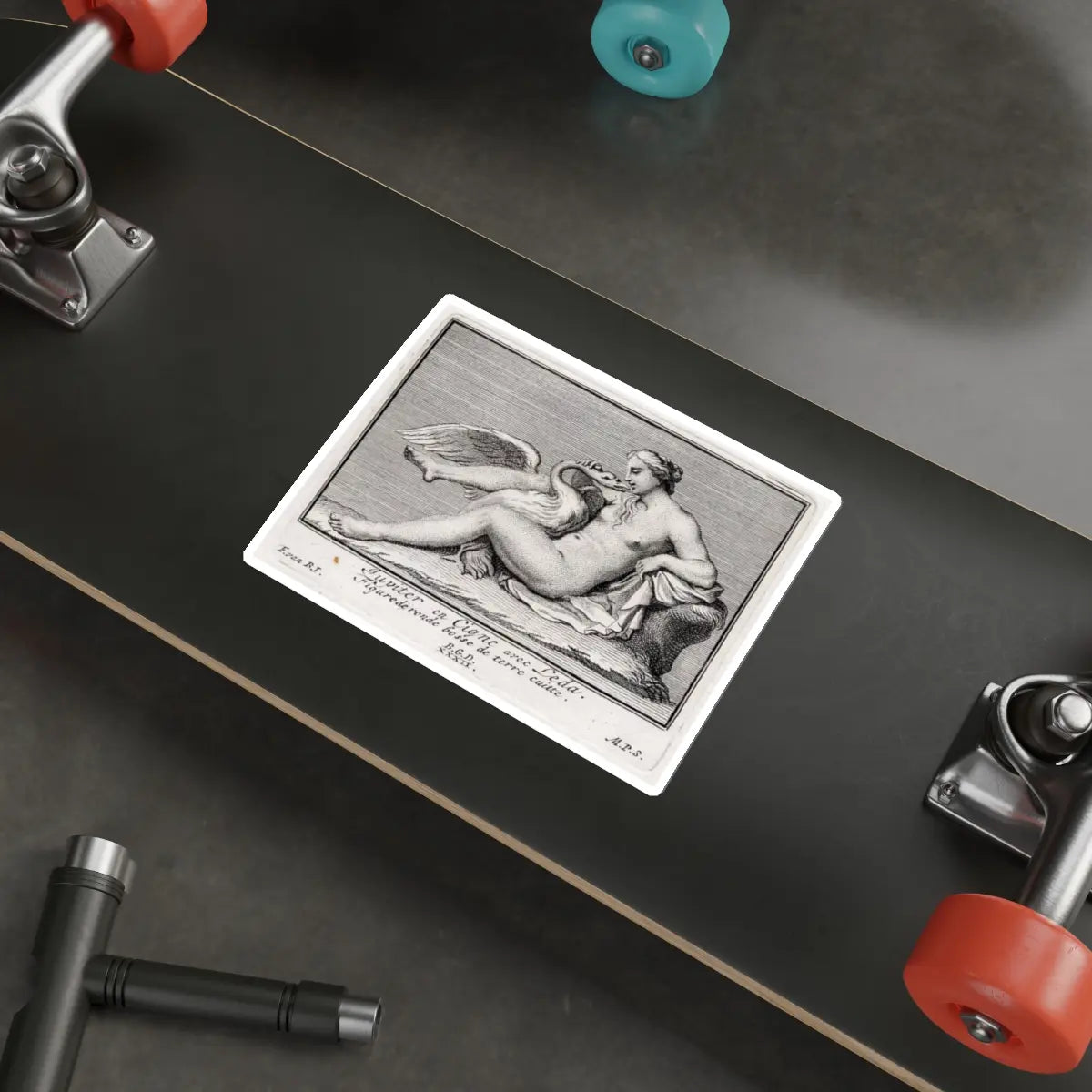 SKU:30698434366468011520 Sticker types:White Shape:Die-Cut Sizes:6" × 6"