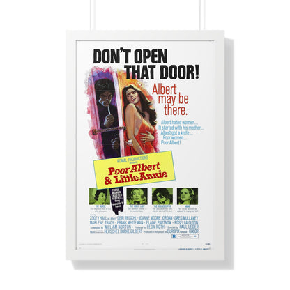 POOR ALBERT AND LITTLE ANNIE (I DISMEMBER MAMA) 1972 - Framed Movie Poster-20" x 30"-The Sticker Space