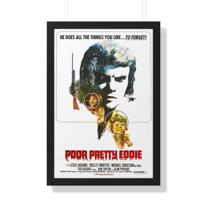 POOR PRETTY EDDIE 1975 - Framed Movie Poster-20" x 30"-The Sticker Space