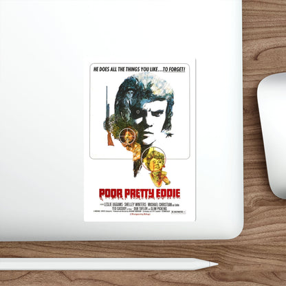 POOR PRETTY EDDIE 1975 Movie Poster STICKER Vinyl Die-Cut Decal-The Sticker Space