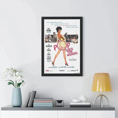 POP GOES THE WEASEL 1975 - Framed Movie Poster - The Sticker Space