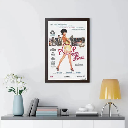 POP GOES THE WEASEL 1975 - Framed Movie Poster - The Sticker Space