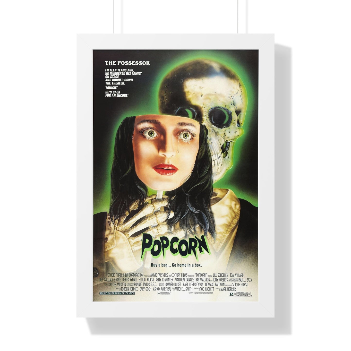 POPCORN 1991 - Framed Movie Poster-16″ x 24″-The Sticker Space