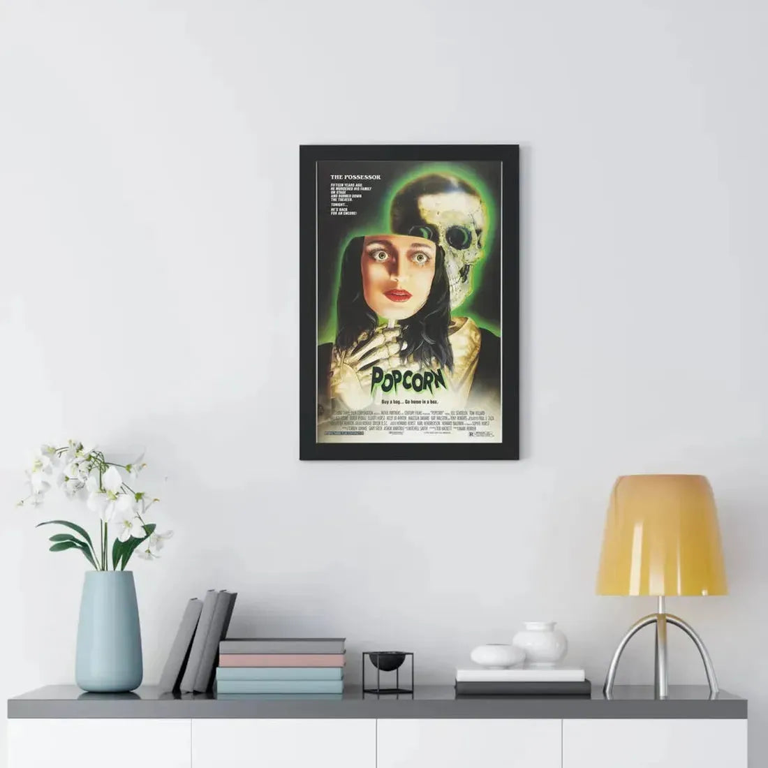 POPCORN 1991 - Framed Movie Poster - The Sticker Space