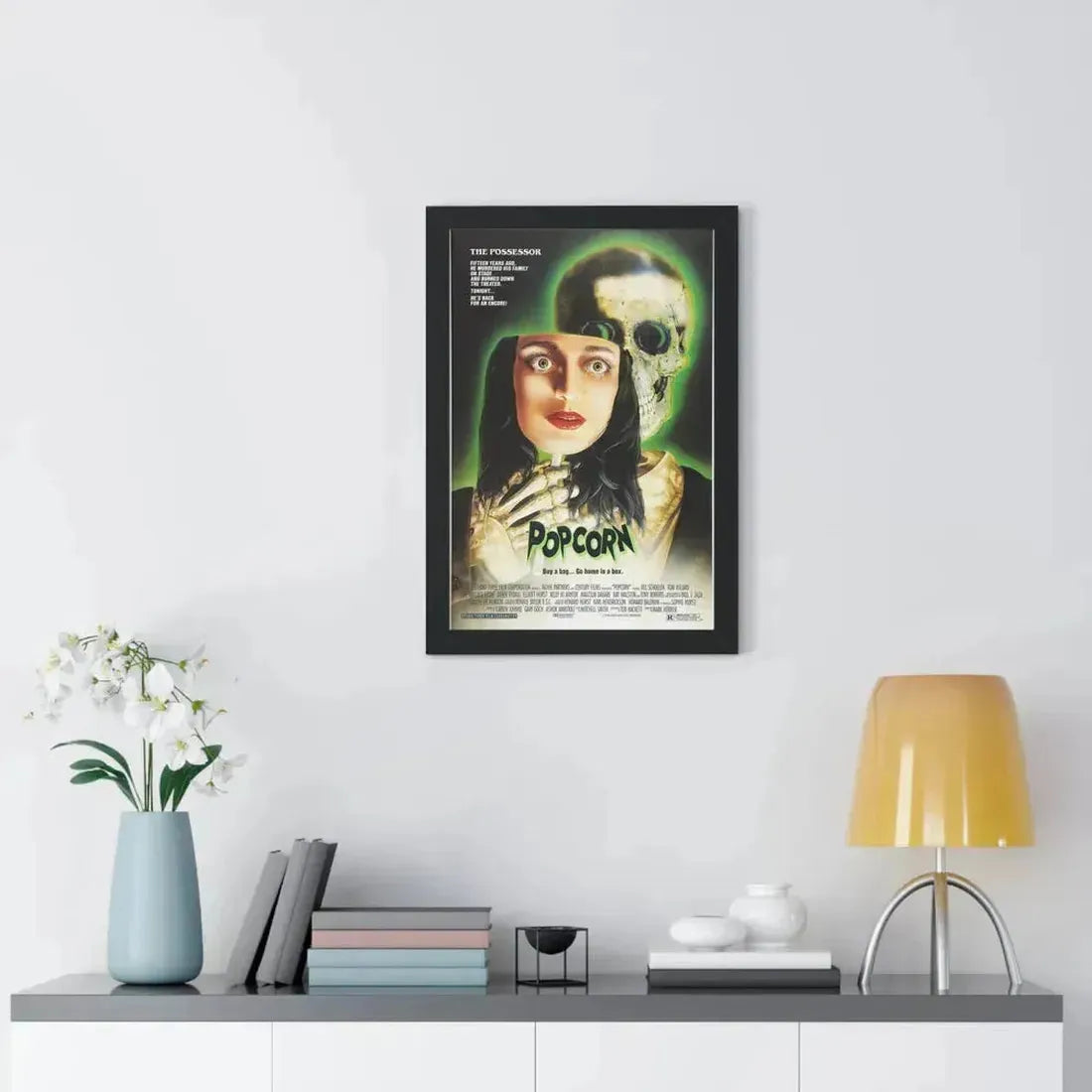 POPCORN 1991 - Framed Movie Poster - The Sticker Space