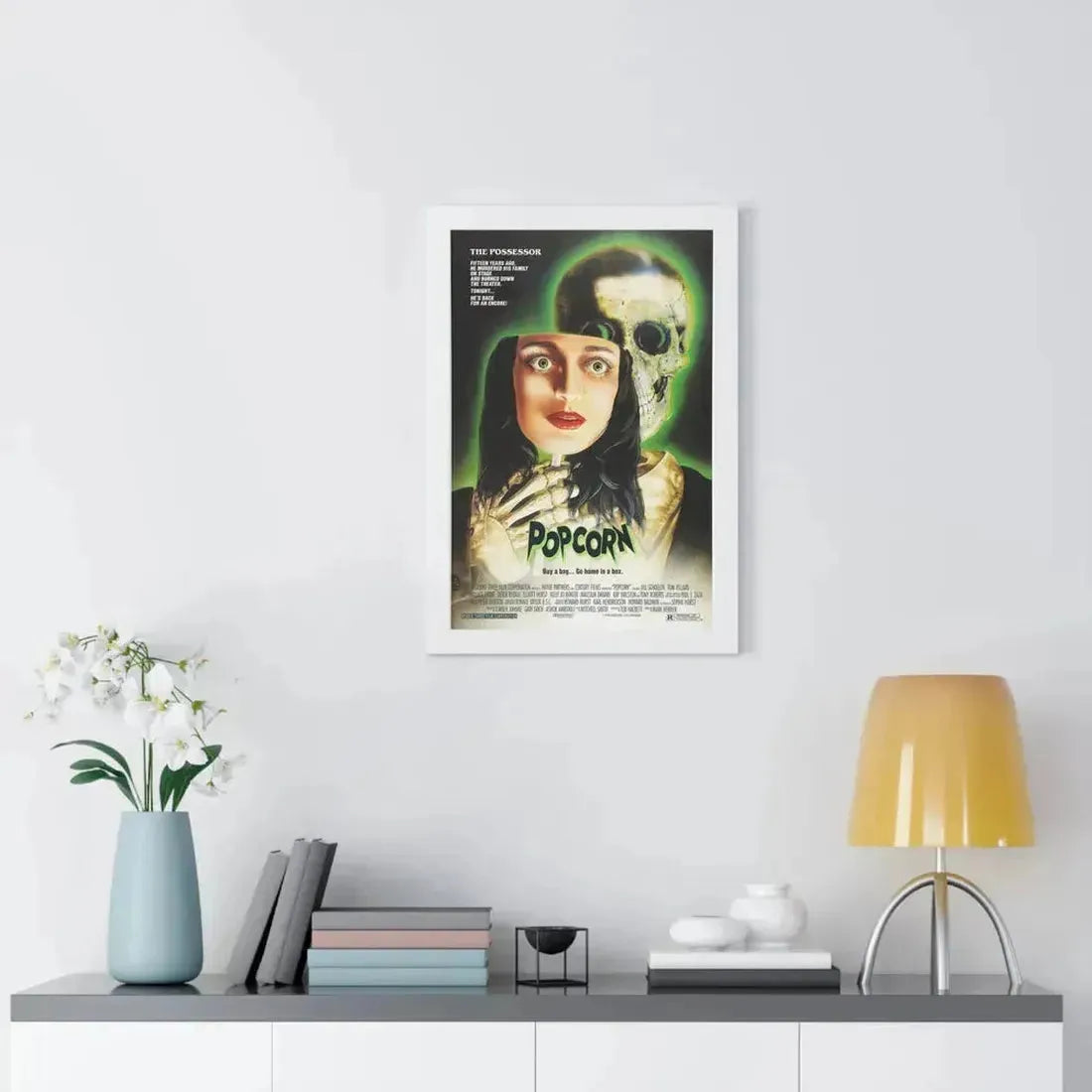 POPCORN 1991 - Framed Movie Poster - The Sticker Space