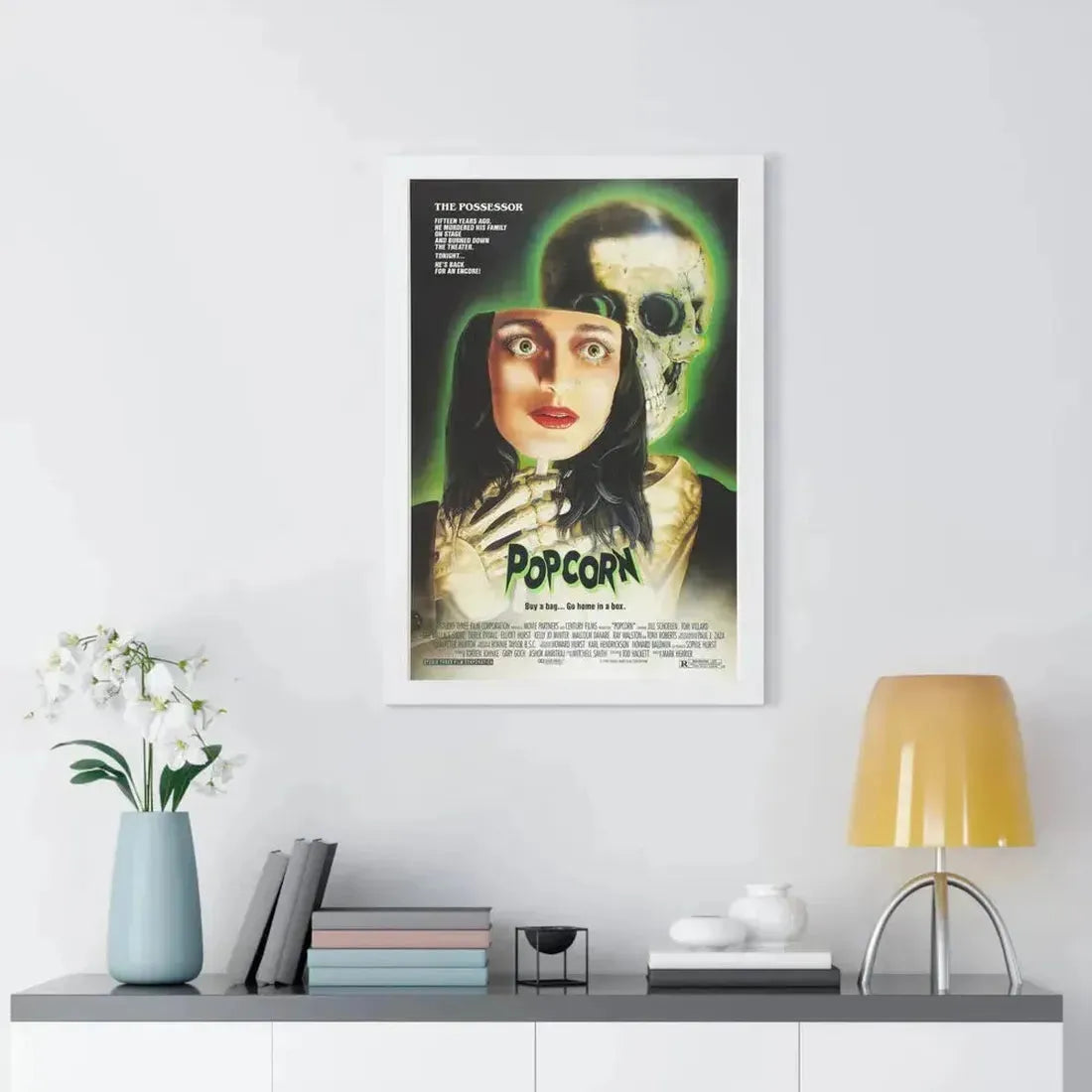 POPCORN 1991 - Framed Movie Poster - The Sticker Space