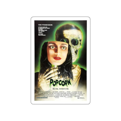 POPCORN 1991 Movie Poster STICKER Vinyl Die-Cut Decal 5 Inch - The Sticker Space