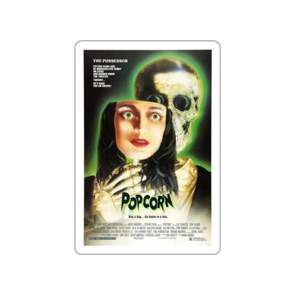 POPCORN 1991 Movie Poster STICKER Vinyl Die-Cut Decal - The Sticker Space
