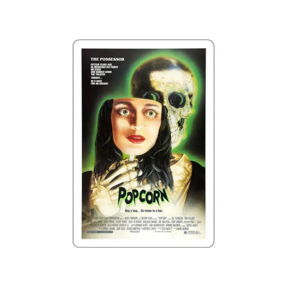 POPCORN 1991 Movie Poster STICKER Vinyl Die-Cut Decal - The Sticker Space