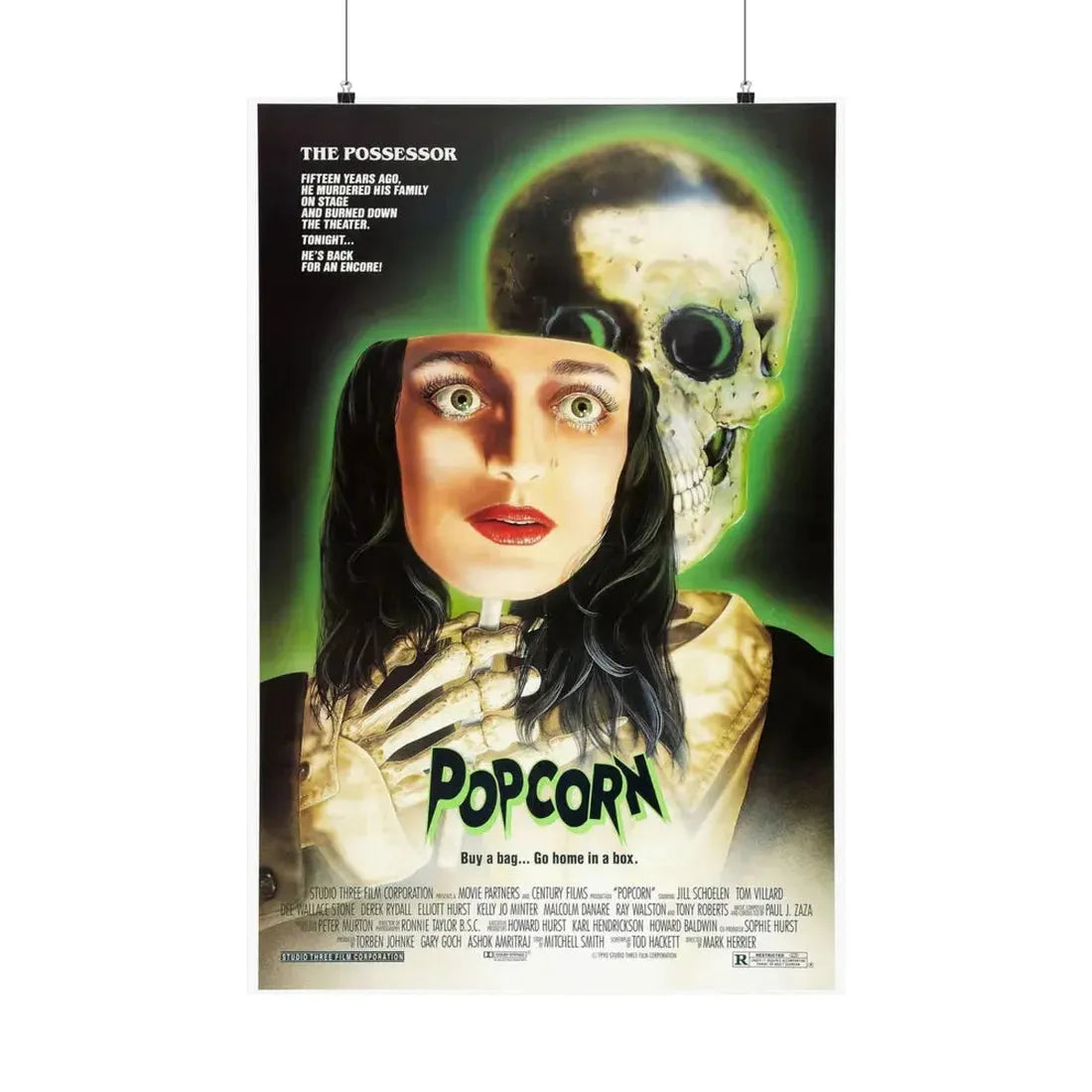 POPCORN 1991 - Paper Movie Poster - The Sticker Space