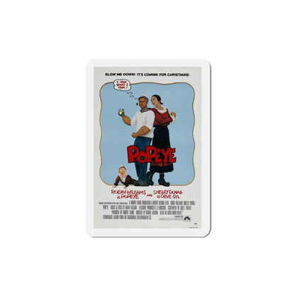 Popeye 1980 Movie Poster Refrigerator Magnet - The Sticker Space