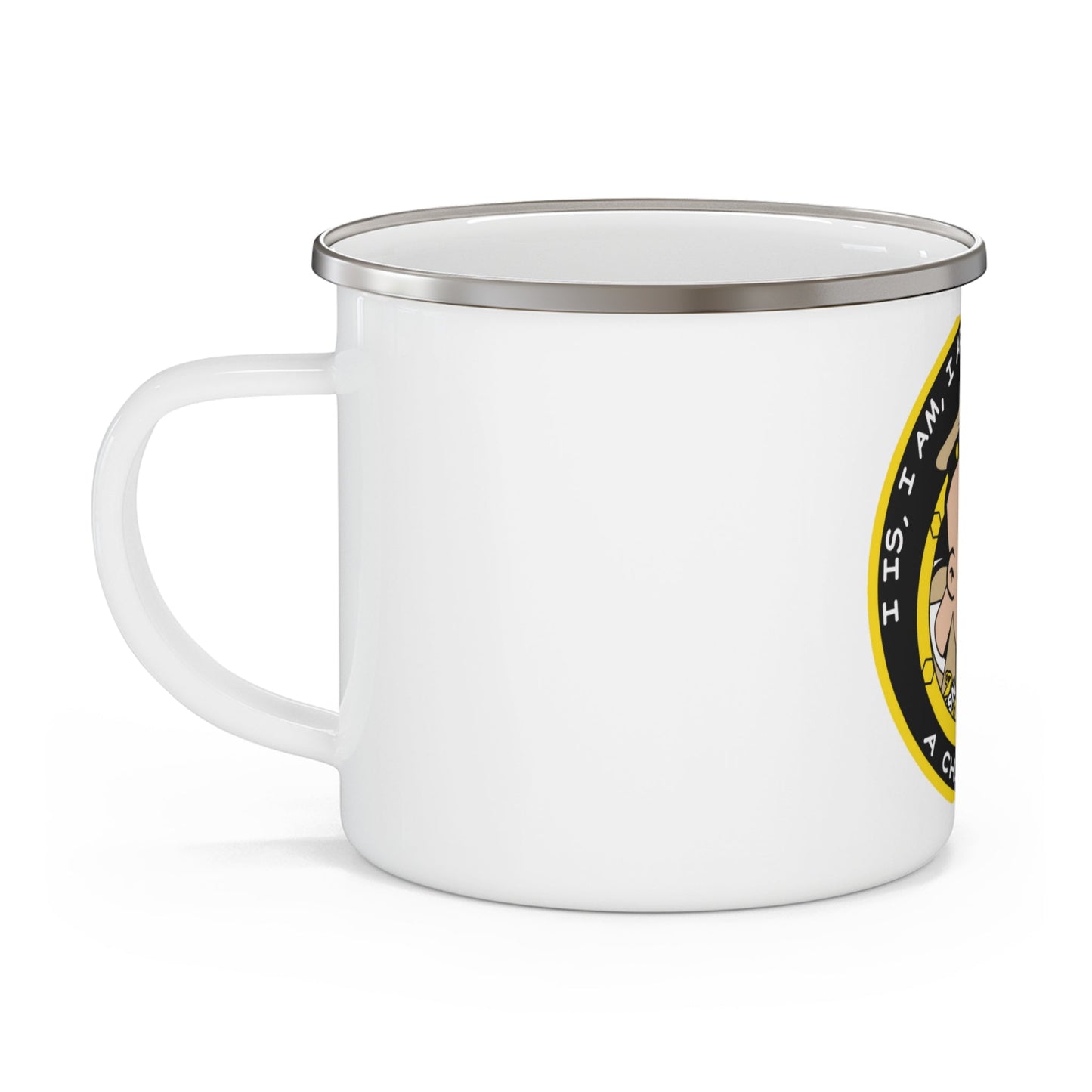 Popeye CPO (U.S. Navy) Enamel Mug 12oz-12oz-The Sticker Space