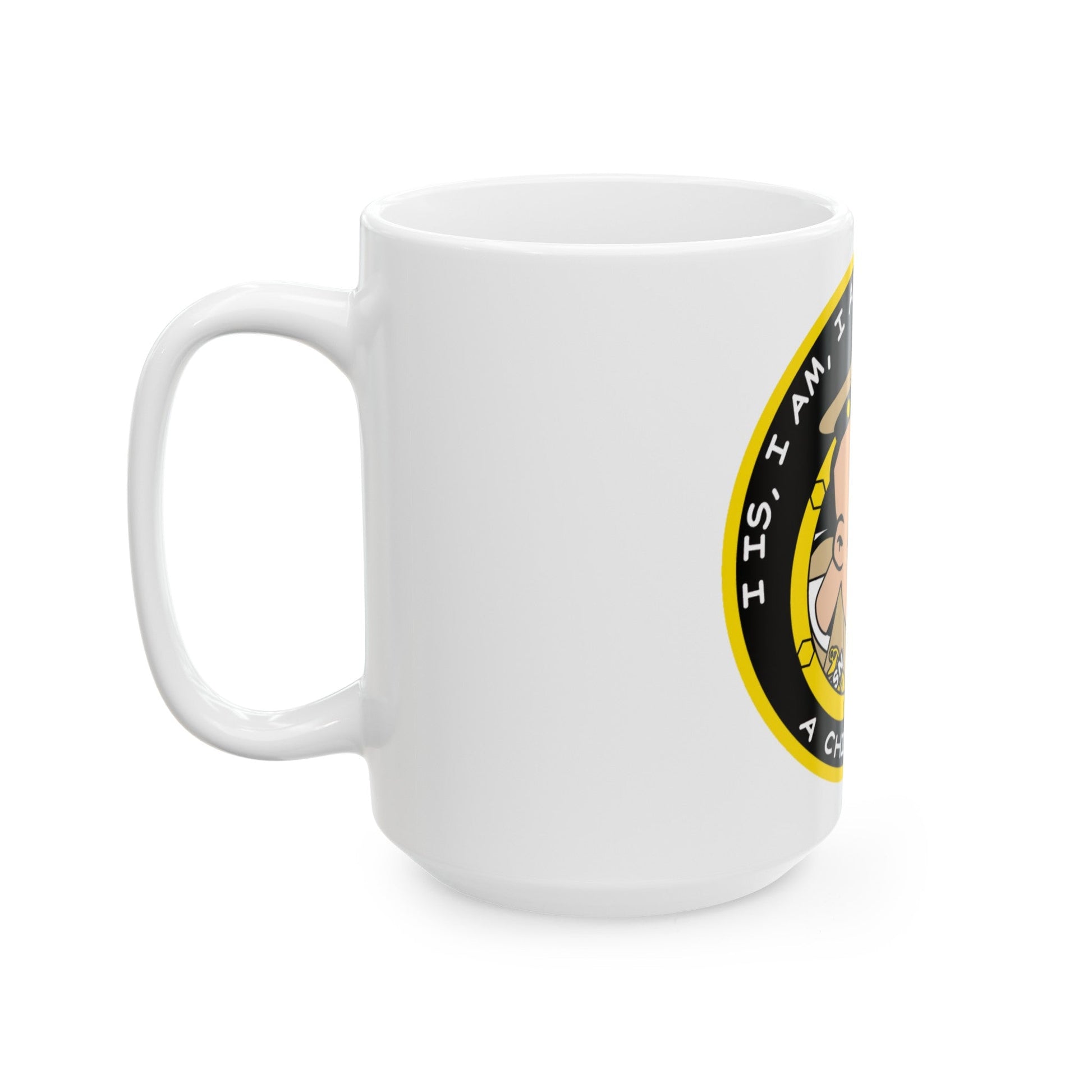 Popeye CPO (U.S. Navy) White Coffee Mug-The Sticker Space