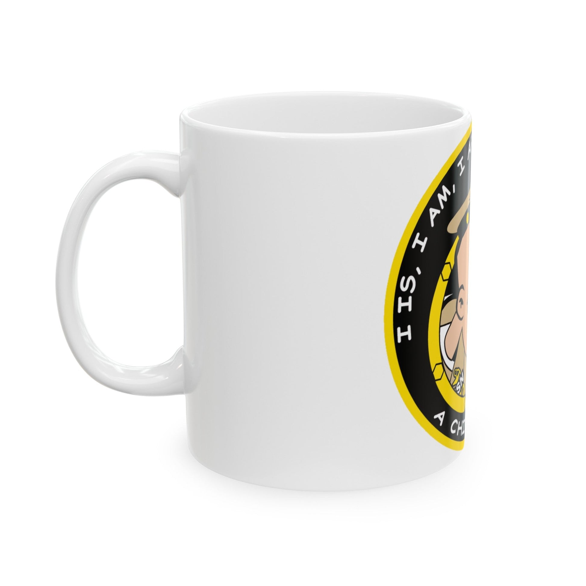 Popeye CPO (U.S. Navy) White Coffee Mug-The Sticker Space