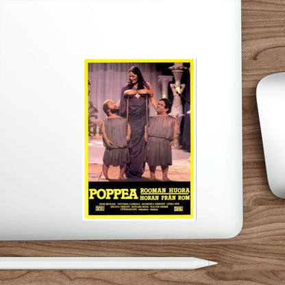 POPPEA 1972 Movie Poster STICKER Vinyl Die-Cut Decal-The Sticker Space