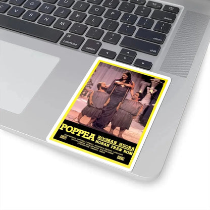 POPPEA 1972 Movie Poster - STICKER Vinyl Kiss-Cut Decal - The Sticker Space