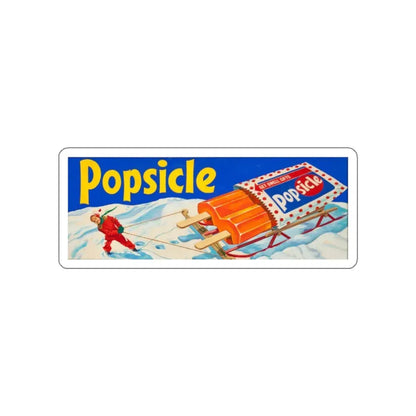 Popsicle ad illustration (Magazine Illustration) STICKER Vinyl Die-Cut Decal - The Sticker Space