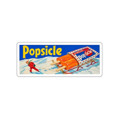 Popsicle ad illustration (Magazine Illustration) STICKER Vinyl Die-Cut Decal - The Sticker Space